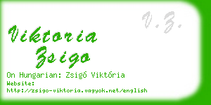 viktoria zsigo business card